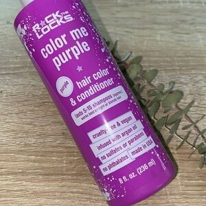 Purple hair color Rock the locks wash in NEW vegan cruelty free